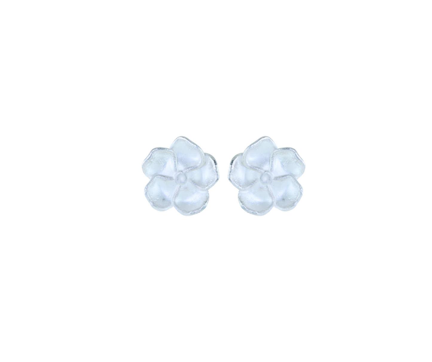 Oorbellen Zilver FLOWER 4