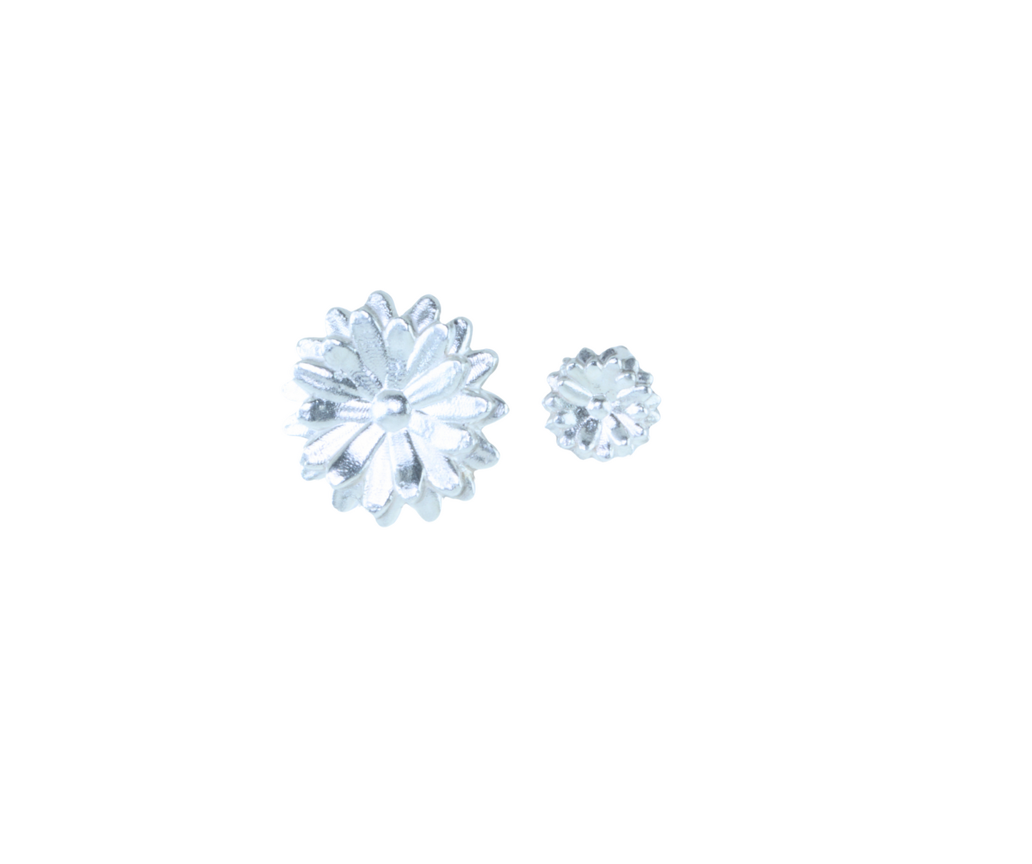 Oorbellen Zilver FLOWER 1