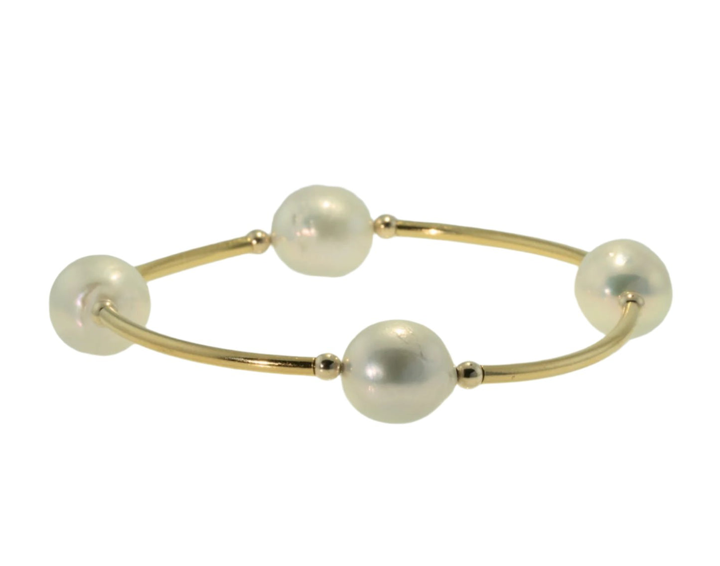 Parel Rond BASICS Armband
