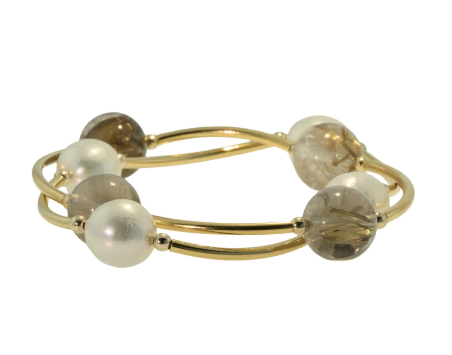 Parel Rond BASICS Armband