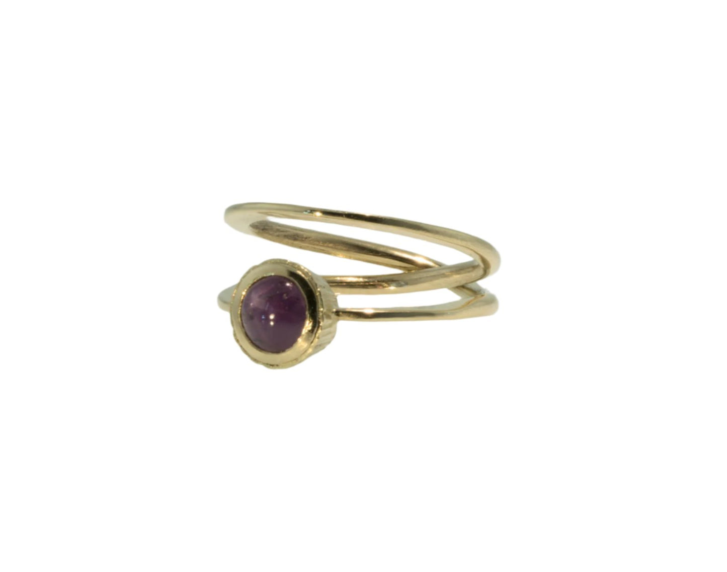 Spring Ring Hippy Pink Star