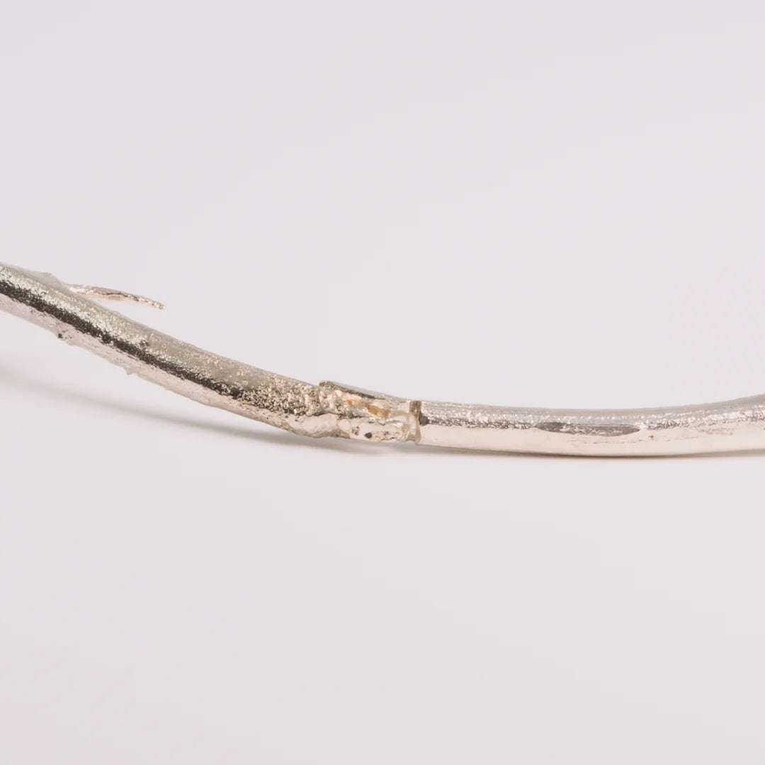 Sterling zilver ketting, handgemaakt uit het atelier van Claire Dries