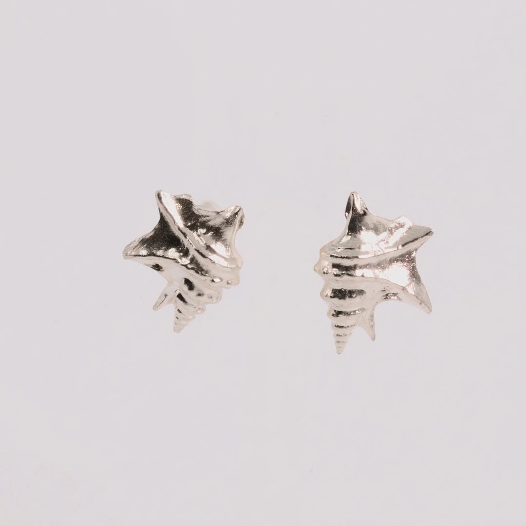Sterling zilver oorbellen, handgemaakt uit het atelier van Claire Dries