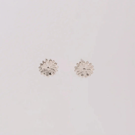 Sterling zilver oorbellen, handgemaakt uit het atelier van Claire Dries