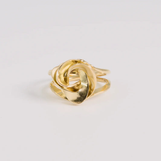 Connect Ring Morganite Single