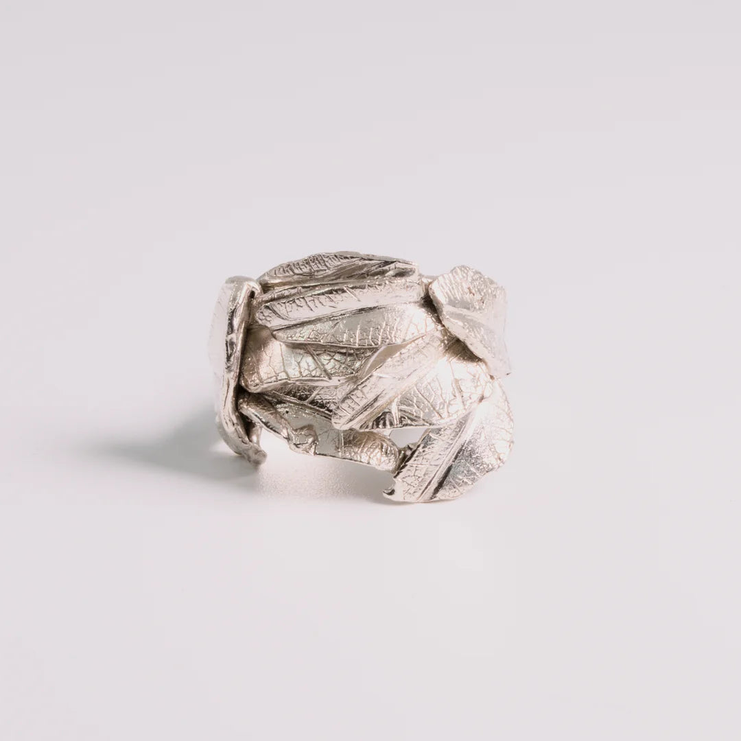 Sterling zilver ring, handgemaakt uit het atelier van Claire Dries